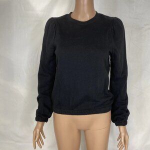 Nation LTD Daryl Puff Sleeve Cotton Sweatshirt Women’s